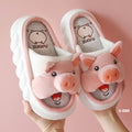 Zuofu Pantufla Peluche Cerdito